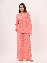 CORAL BLOOM CO-ORD SET