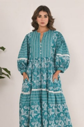 FOLKLORE MIDI DRESS