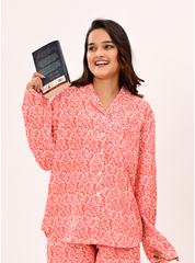 CORAL BLOOM CO-ORD SET