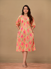 SUNSET STRIPES DRESS