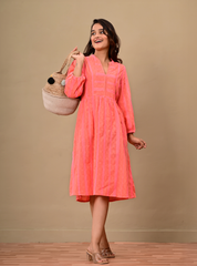 CORAL CHARM DRESS