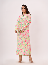 SPRING BAND-COLLAR DRESS