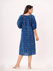INDIGO WHISPER DRESS