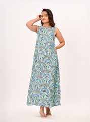 OCEAN BLOOM MAXI