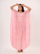 BLUSH BLOOM KAFTAN