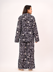 GRAPHIC FLOW PAJAMA SET