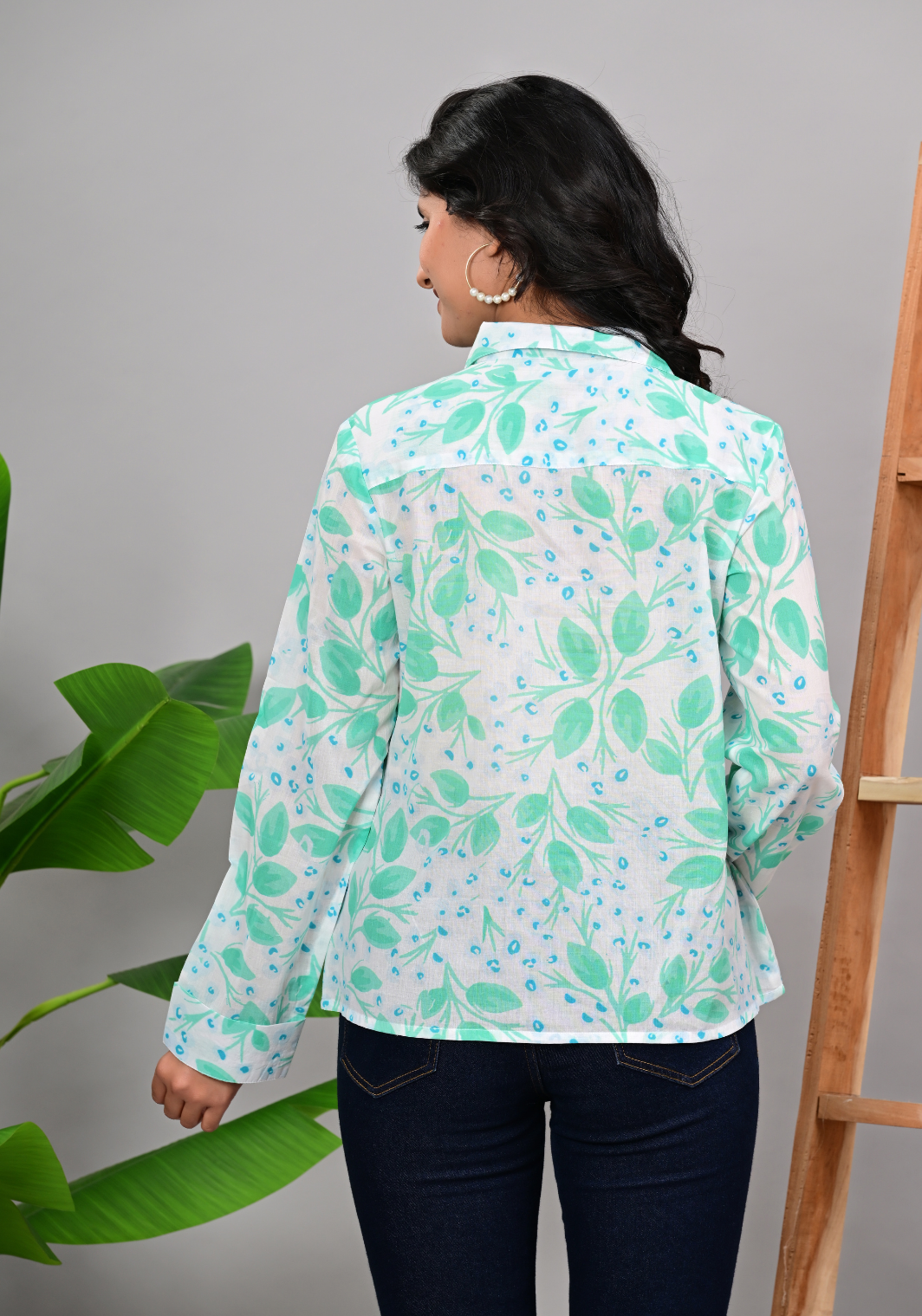 Gallery Walk – Oversized Abstract Print Rayon Slub Maxi