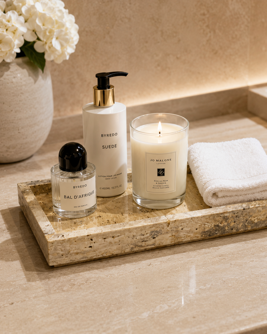 Sandstone Luxe Tray
