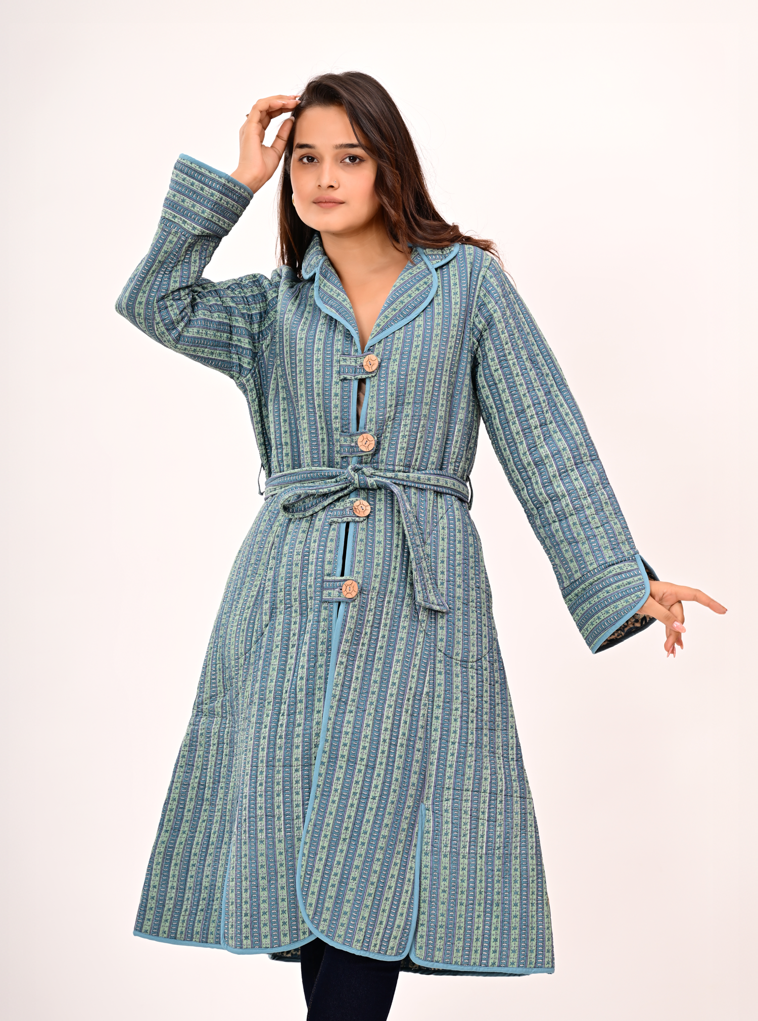 VERDANT QUILTED COAT