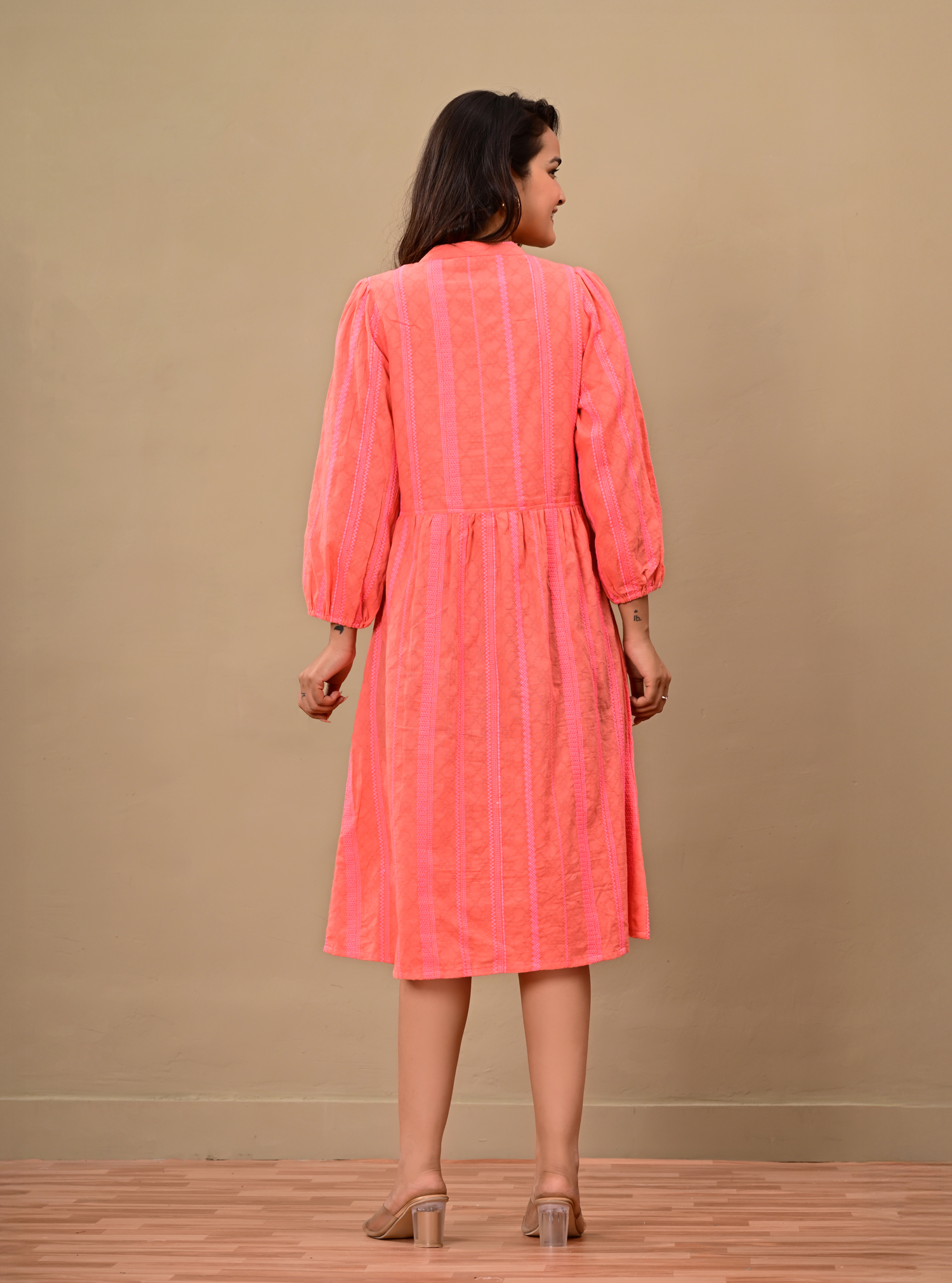 CORAL CHARM DRESS