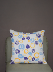PLAYFUL DOTS CUSHION COVER WITH FILLER