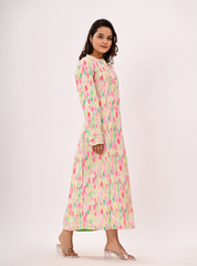 SPRING BAND-COLLAR DRESS