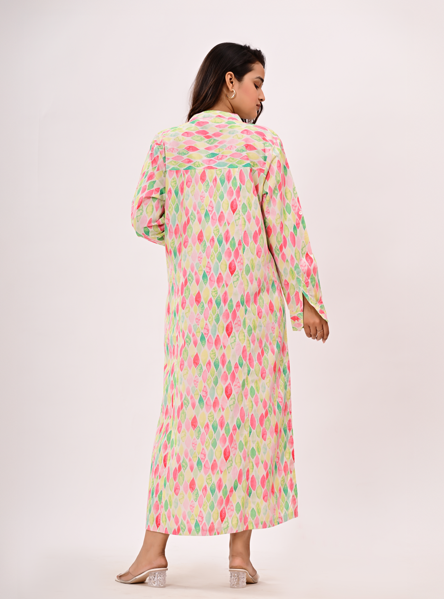 SPRING BAND-COLLAR DRESS