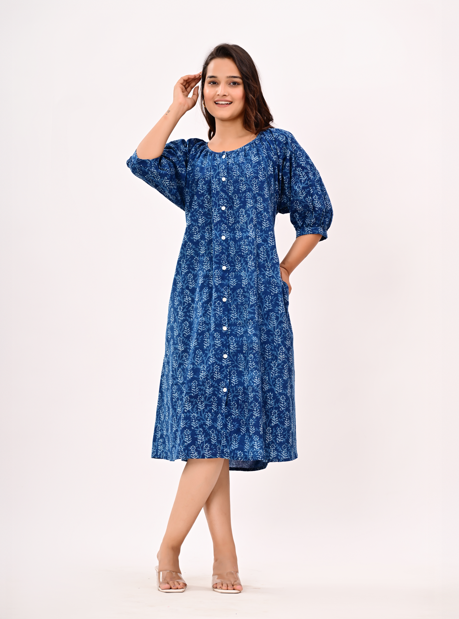INDIGO WHISPER DRESS