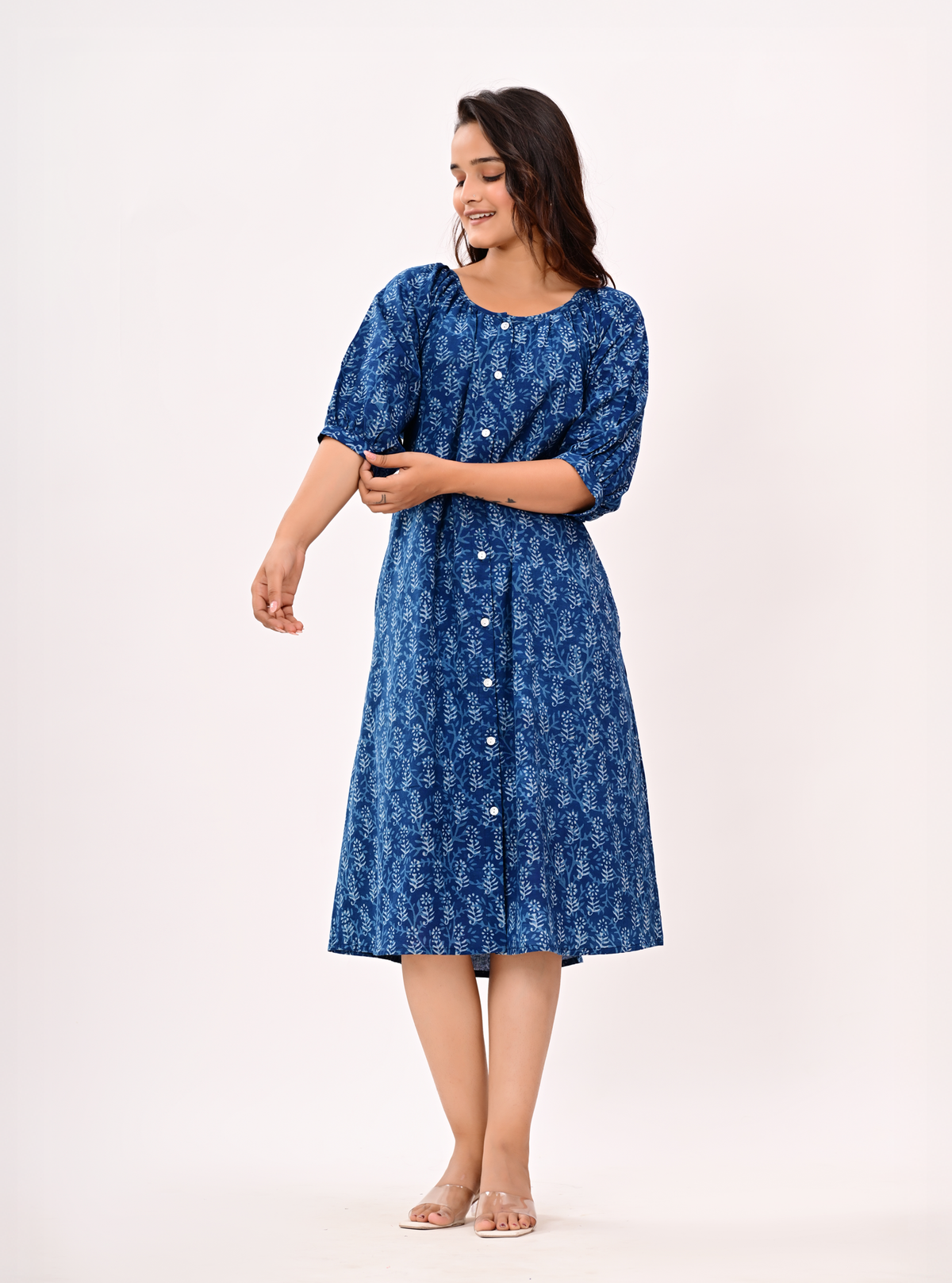 INDIGO WHISPER DRESS