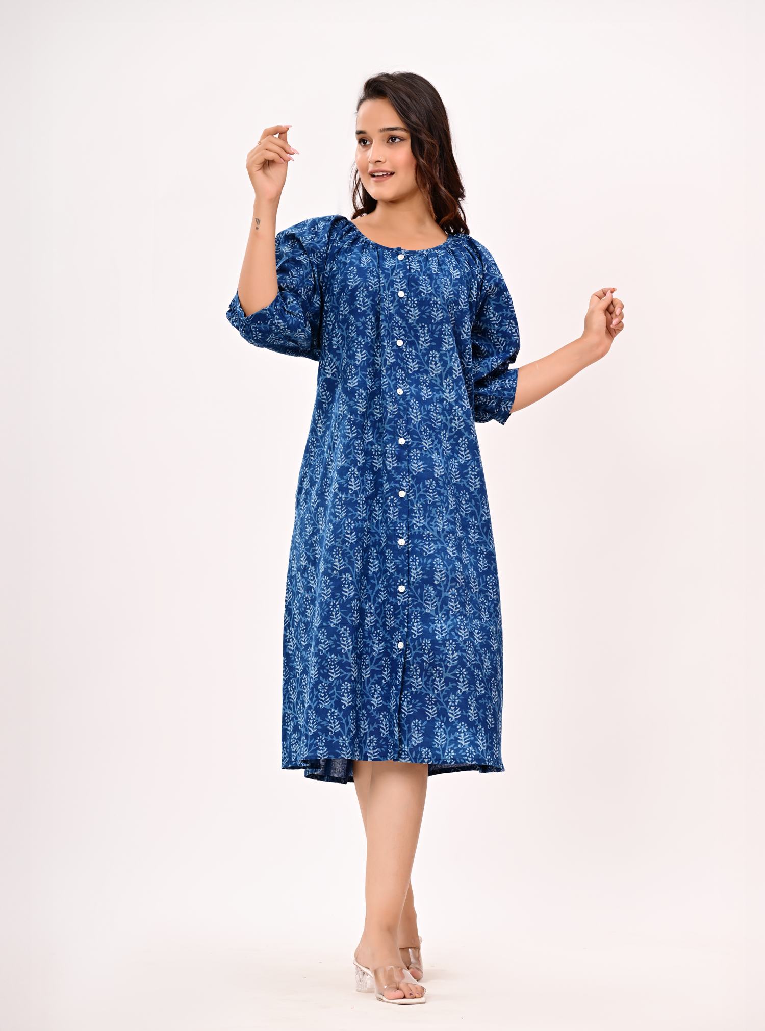 INDIGO WHISPER DRESS