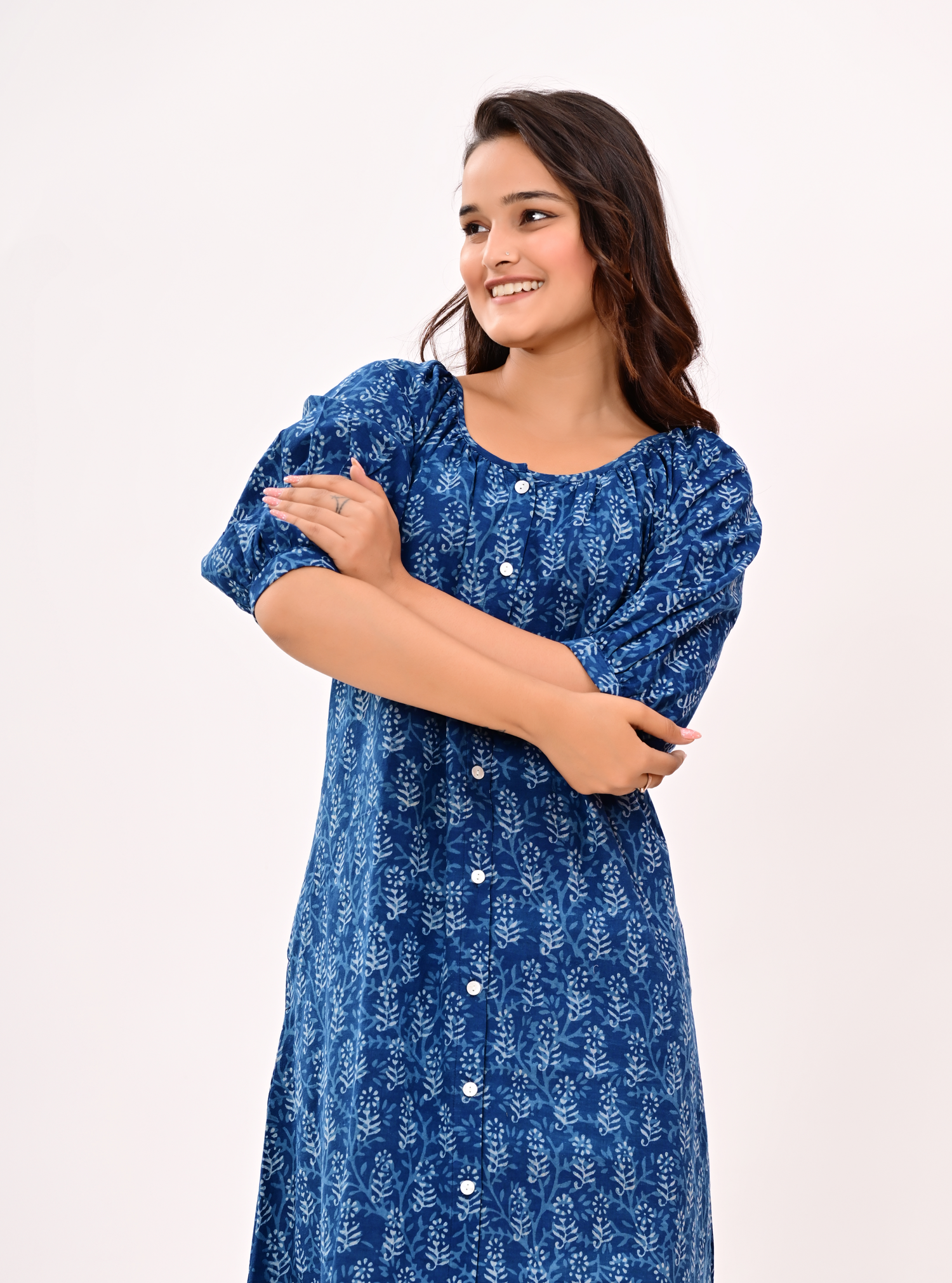 INDIGO WHISPER DRESS