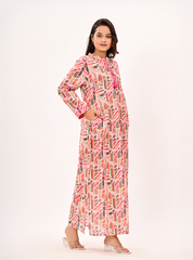 SUNSET MOSAIC DRESS