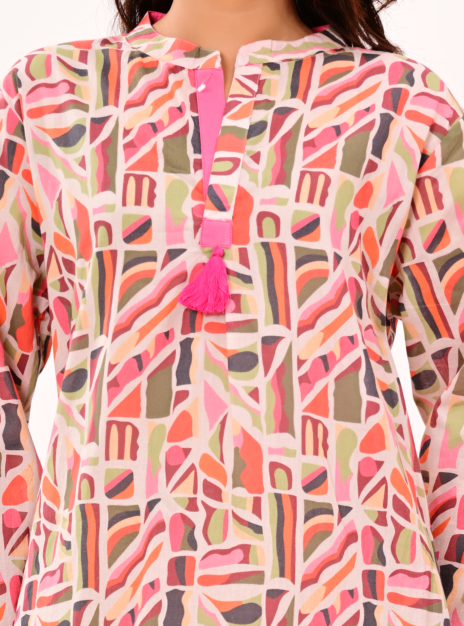 SUNSET MOSAIC DRESS