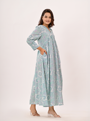 MINT BLOOM DRESS