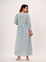MINT BLOOM DRESS