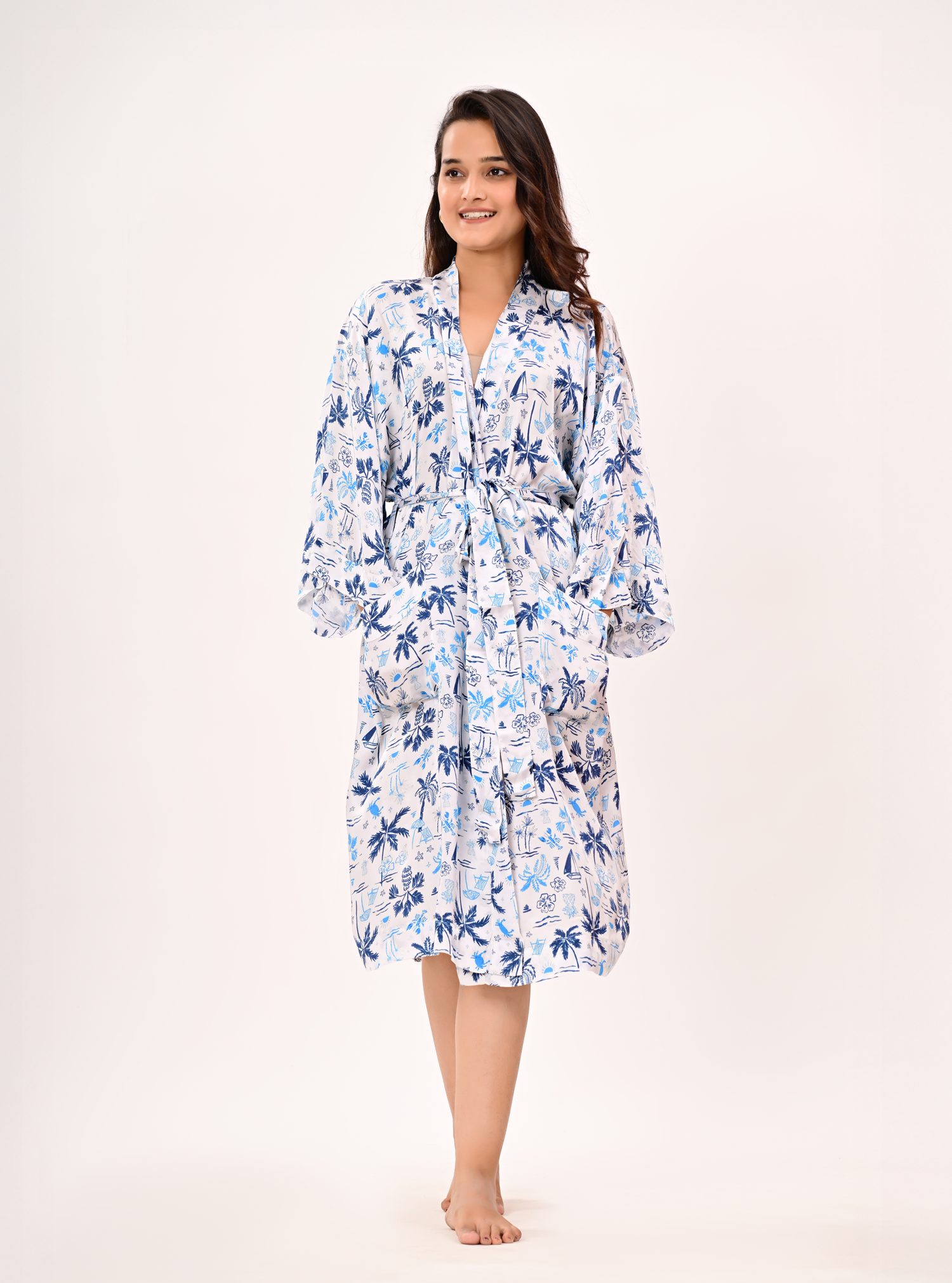 BLUE TIDE KIMONO
