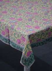 FLORAL FESTIVE TABLE CLOTH