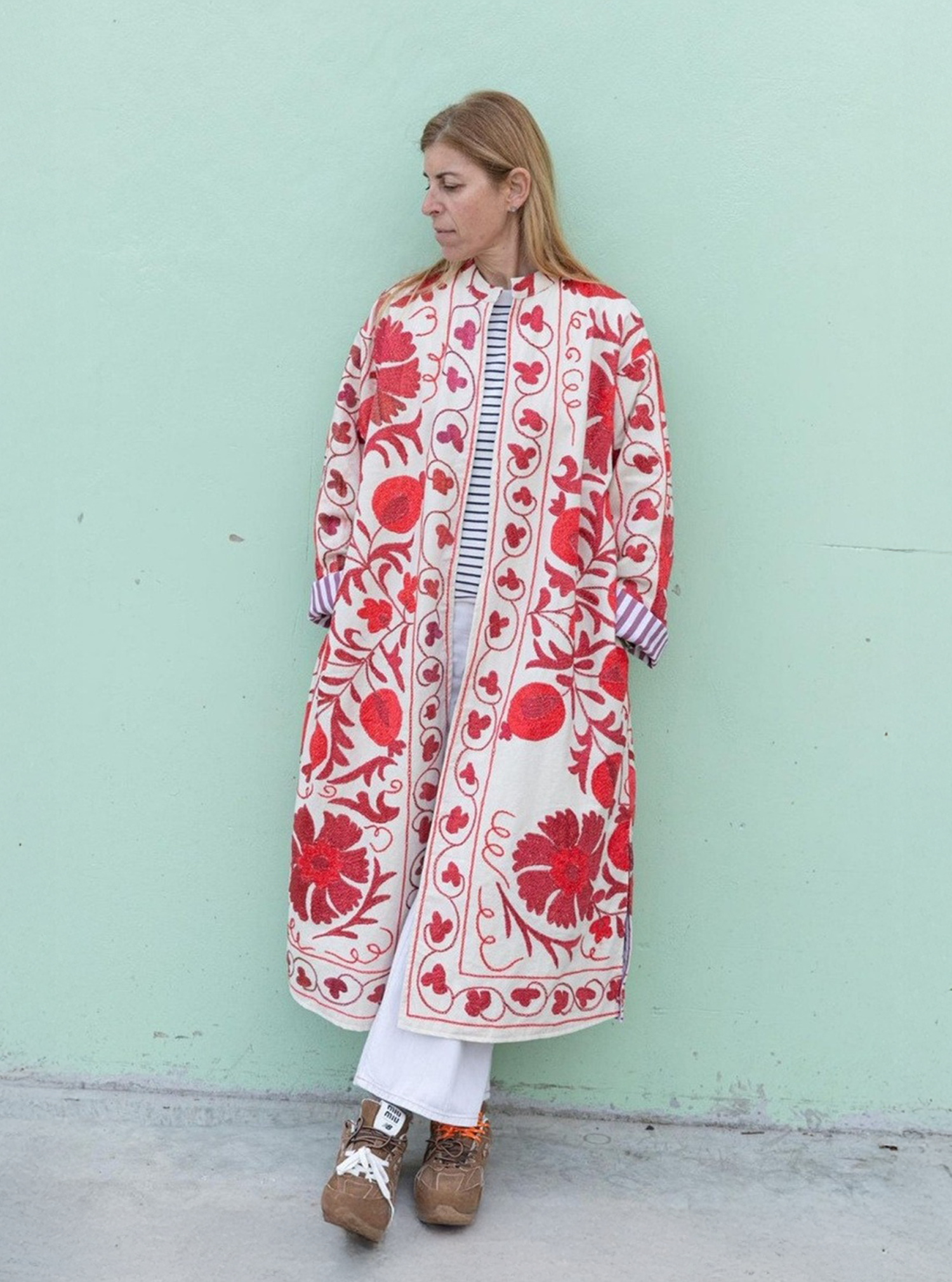 CRIMSON BLOOM COAT