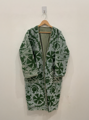 EMERALD BLOOM COAT