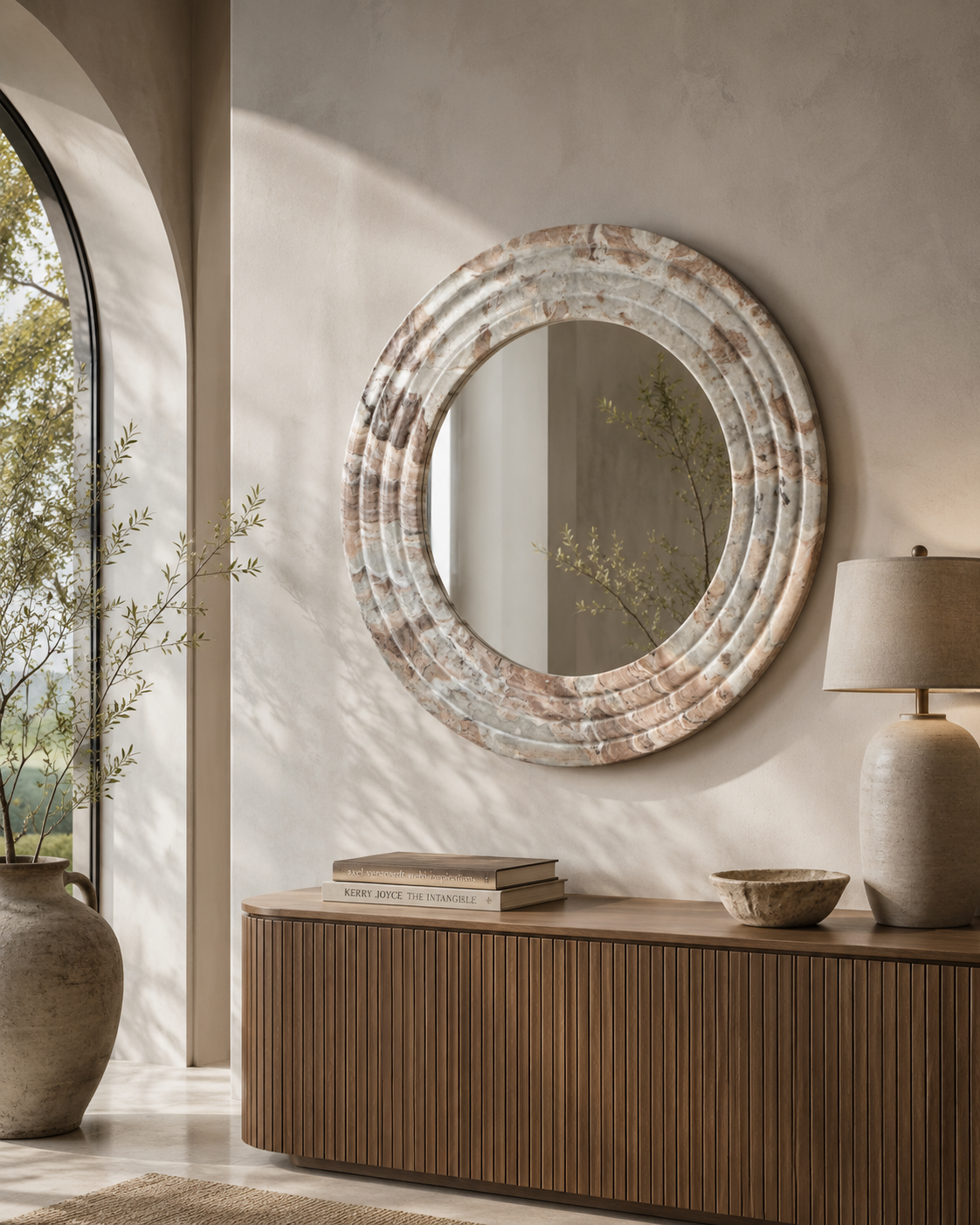 Ivory Dune  Mirror